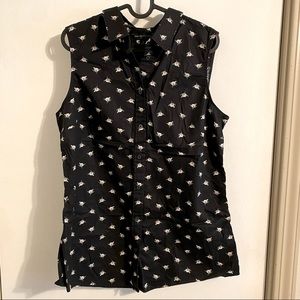 Banana Republic Riley Shirt with Floral Pattern